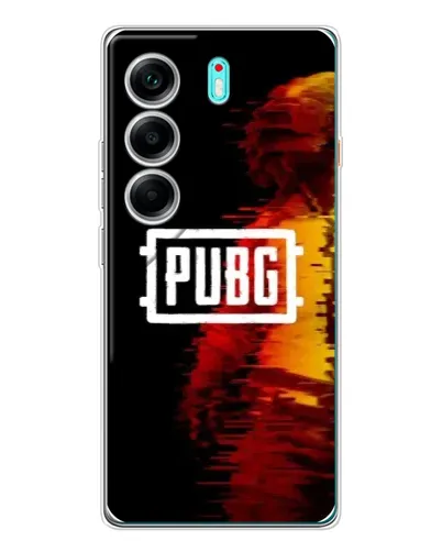 Чохол для TECNO Camon 40 з картинкою «Яскравий логотип PUBG» Чохол для TECNO Camon 40 з картинкою «Яскравий логотип PUBG»
