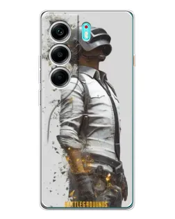Чохол для TECNO Camon 40 з картинкою «PUBG — боєць у пилу» Чохол для TECNO Camon 40 з картинкою «PUBG — боєць у пилу»