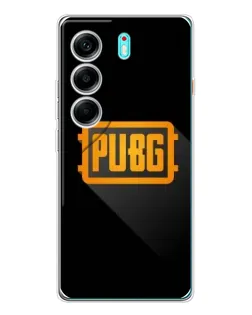 Чохол для TECNO Camon 40 з картинкою «PUBG — рамка лого» Чохол для TECNO Camon 40 з картинкою «PUBG — рамка лого»