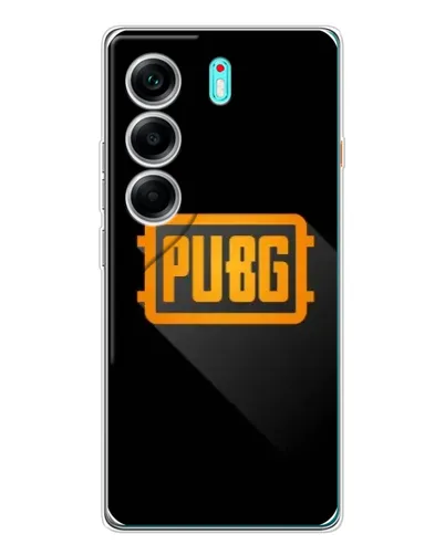 Чохол для TECNO Camon 40 з картинкою «PUBG — рамка лого» Чохол для TECNO Camon 40 з картинкою «PUBG — рамка лого»
