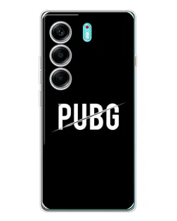 Чохол для TECNO Camon 40 з картинкою «PUBG — білий логотип» Чохол для TECNO Camon 40 з картинкою «PUBG — білий логотип»