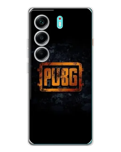 Чохол для TECNO Camon 40 з картинкою «PUBG — золотий логотип» Чохол для TECNO Camon 40 з картинкою «PUBG — золотий логотип»