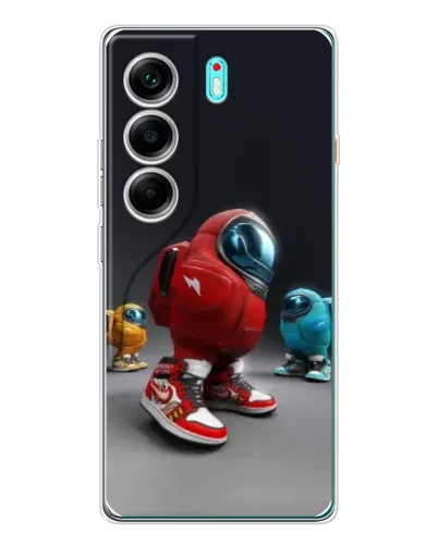 Чохол для TECNO Camon 40 з картинкою «Among Us — 3D стиль» Чохол для TECNO Camon 40 з картинкою «Among Us — 3D стиль»