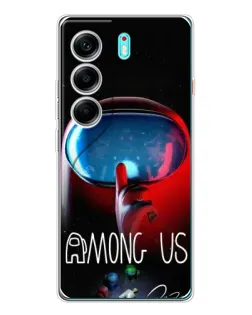 Чохол для TECNO Camon 40 з картинкою «Червоний імпостер — макро» Чохол для TECNO Camon 40 з картинкою «Червоний імпостер — макро»