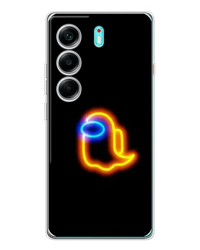 Чохол для TECNO Camon 40 з картинкою «Among Us неонове сяйво» Чохол для TECNO Camon 40 з картинкою «Among Us неонове сяйво»