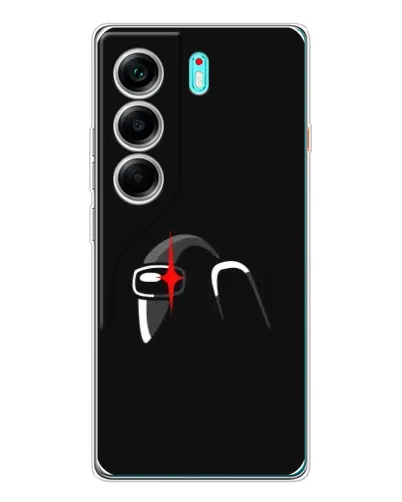 Чохол для TECNO Camon 40 з картинкою «Among Us шолом» Чохол для TECNO Camon 40 з картинкою «Among Us шолом»