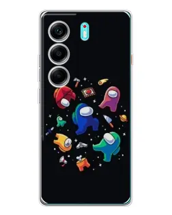 Чохол для TECNO Camon 40 з картинкою «Among Us космос»