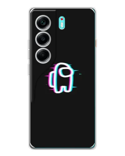 Чохол для TECNO Camon 40 з картинкою «Among Us неон» Чохол для TECNO Camon 40 з картинкою «Among Us неон»
