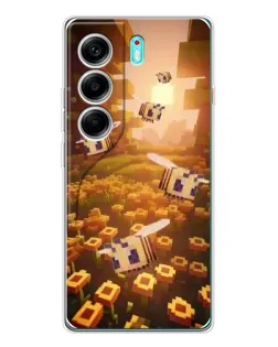 Чохол для TECNO Camon 40 з картинкою «Поле соняшників»