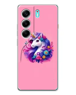 Чехол для TECNO Camon 40 с картинкой «Сказочный единорог»