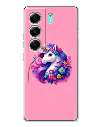 Чехол для TECNO Camon 40 с картинкой «Сказочный единорог»