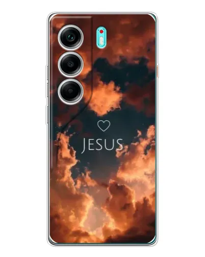 Чехол для TECNO Camon 40 с картинкой «Сияние Имени Jesus» Чехол для TECNO Camon 40 с картинкой «Сияние Имени Jesus»
