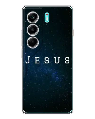 Чехол для TECNO Camon 40 с картинкой «Звездное небо Jesus» Чехол для TECNO Camon 40 с картинкой «Звездное небо Jesus»