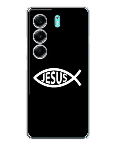 Чехол для TECNO Camon 40 с картинкой «Классический Jesus» Чехол для TECNO Camon 40 с картинкой «Классический Jesus»