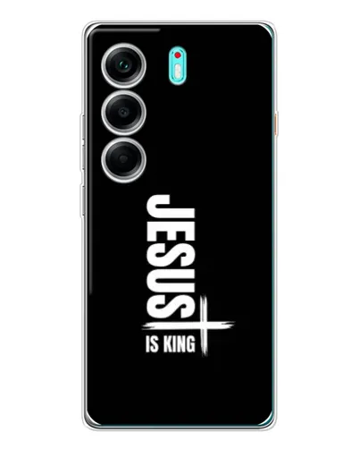 Чехол для TECNO Camon 40 с картинкой «Вертикаль веры Jesus» Чехол для TECNO Camon 40 с картинкой «Вертикаль веры Jesus»