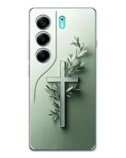 Чехол для TECNO Camon 40 с картинкой «Оливковая ветвь»