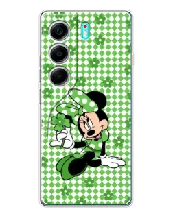 Чехол для TECNO Camon 40 с картинкой «Mickey в клетку» Чехол для TECNO Camon 40 с картинкой «Mickey в клетку»