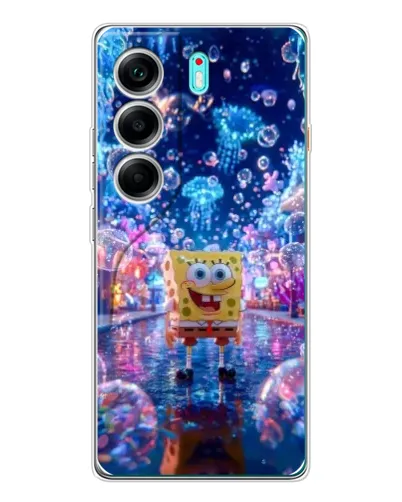 Чохол для TECNO Camon 40 з картинкою «Неоновий океан»