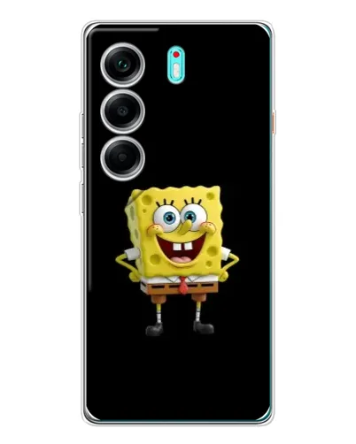Чохол для TECNO Camon 40 з картинкою «Класичний Губка Боб»