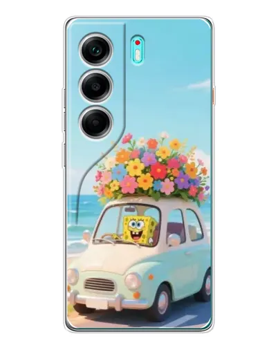Чохол для TECNO Camon 40 з картинкою «Автомобільна подорож»