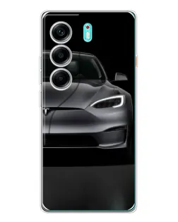 Чохол для TECNO Camon 40 з картинкою «Tesla Model S Look» Чохол для TECNO Camon 40 з картинкою «Tesla Model S Look»