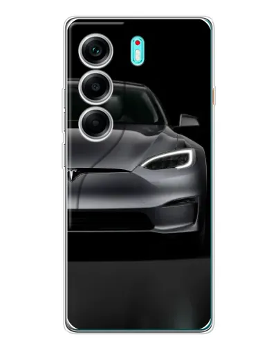 Чохол для TECNO Camon 40 з картинкою «Tesla Model S Look»