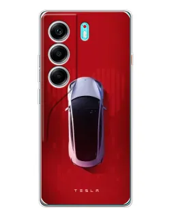 Чохол для TECNO Camon 40 з картинкою «Tesla Top View» Чохол для TECNO Camon 40 з картинкою «Tesla Top View»