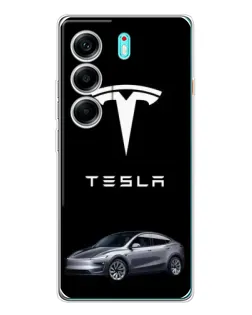 Чохол для TECNO Camon 40 з картинкою «Tesla Model Y» Чохол для TECNO Camon 40 з картинкою «Tesla Model Y»