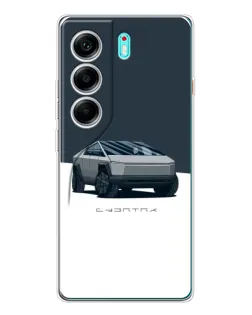 Чохол для TECNO Camon 40 з картинкою «Сріблястий Cybertruck Tesla» Чохол для TECNO Camon 40 з картинкою «Сріблястий Cybertruck Tesla»