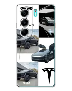 Чохол для TECNO Camon 40 з картинкою «Колаж Cybertruck Tesla» Чохол для TECNO Camon 40 з картинкою «Колаж Cybertruck Tesla»