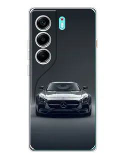 Чохол для TECNO Camon 40 з картинкою «Mercedes на чорному» Чохол для TECNO Camon 40 з картинкою «Mercedes на чорному»