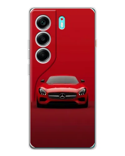 Чохол для TECNO Camon 40 з картинкою «Червоний Mercedes AMG» Чохол для TECNO Camon 40 з картинкою «Червоний Mercedes AMG»