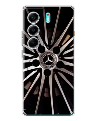 Чохол для TECNO Camon 40 з картинкою «Диск Mercedes» Чохол для TECNO Camon 40 з картинкою «Диск Mercedes»