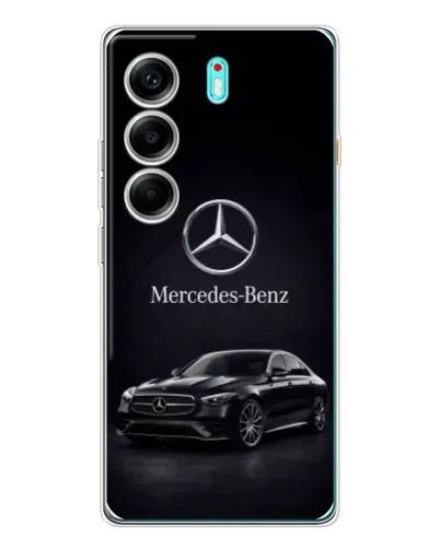 Чохол для TECNO Camon 40 з картинкою «Mercedes — решітка радіатора» Чохол для TECNO Camon 40 з картинкою «Mercedes — решітка радіатора»