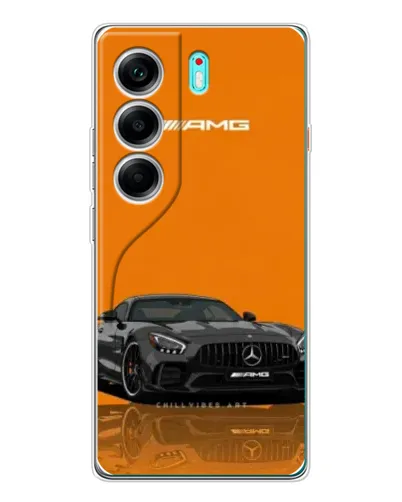 Чохол для TECNO Camon 40 з картинкою «Помаранчевий Mercedes AMG» Чохол для TECNO Camon 40 з картинкою «Помаранчевий Mercedes AMG»
