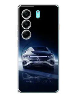 Чохол для TECNO Camon 40 з картинкою «Нічний Mercedes EQ» Чохол для TECNO Camon 40 з картинкою «Нічний Mercedes EQ»