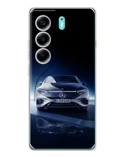 Чохол для TECNO Camon 40 з картинкою «Нічний Mercedes EQ» Чохол для TECNO Camon 40 з картинкою «Нічний Mercedes EQ»