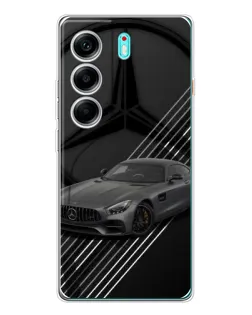 Чохол для TECNO Camon 40 з картинкою «Mercedes AMG — графіка» Чохол для TECNO Camon 40 з картинкою «Mercedes AMG — графіка»