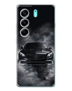 Чохол для TECNO Camon 40 з картинкою «Mercedes у диму» Чохол для TECNO Camon 40 з картинкою «Mercedes у диму»