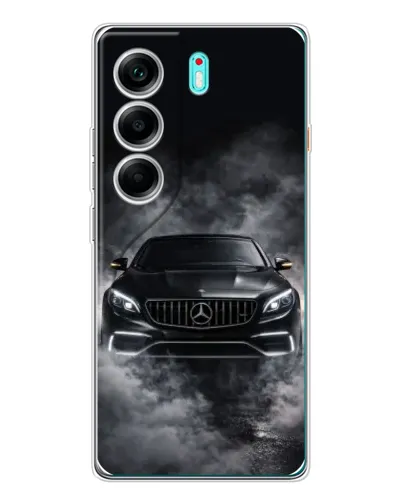 Чохол для TECNO Camon 40 з картинкою «Mercedes у диму» Чохол для TECNO Camon 40 з картинкою «Mercedes у диму»