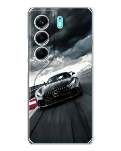 Чохол для TECNO Camon 40 з картинкою «Гоночний Mercedes AMG» Чохол для TECNO Camon 40 з картинкою «Гоночний Mercedes AMG»