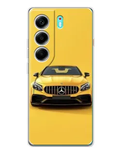 Чохол для TECNO Camon 40 з картинкою «Жовтий Mercedes GT» Чохол для TECNO Camon 40 з картинкою «Жовтий Mercedes GT»