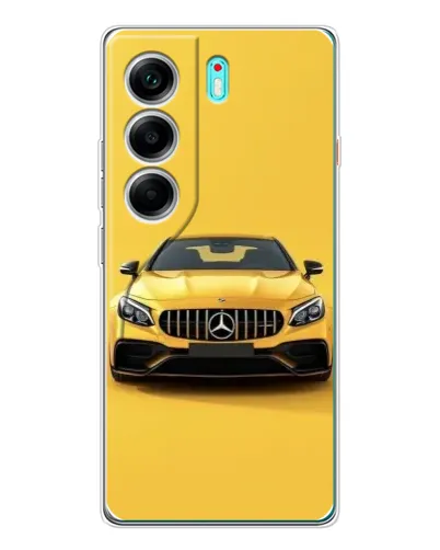 Чохол для TECNO Camon 40 з картинкою «Жовтий Mercedes GT» Чохол для TECNO Camon 40 з картинкою «Жовтий Mercedes GT»