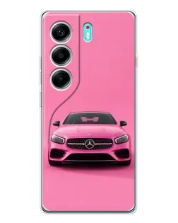 Чохол для TECNO Camon 40 з картинкою «Рожевий Mercedes AMG» Чохол для TECNO Camon 40 з картинкою «Рожевий Mercedes AMG»