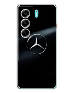 Чохол для TECNO Camon 40 з картинкою «Mercedes на металі» Чохол для TECNO Camon 40 з картинкою «Mercedes на металі»