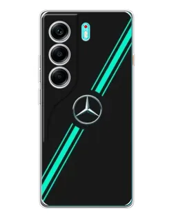 Чохол для TECNO Camon 40 з картинкою «Спортивні лінії Mercedes» Чохол для TECNO Camon 40 з картинкою «Спортивні лінії Mercedes»