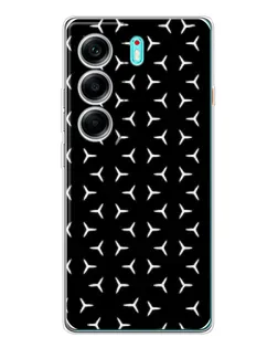 Чохол для TECNO Camon 40 з картинкою «Mercedes паттерн зірок» Чохол для TECNO Camon 40 з картинкою «Mercedes паттерн зірок»