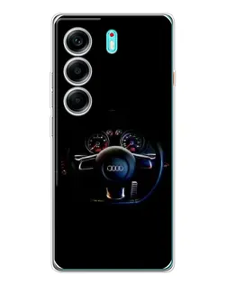 Чохол для TECNO Camon 40 з картинкою «Салон Audi — кермо» Чохол для TECNO Camon 40 з картинкою «Салон Audi — кермо»