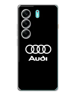 Чохол для TECNO Camon 40 з картинкою «Класичне лого Audi» Чохол для TECNO Camon 40 з картинкою «Класичне лого Audi»