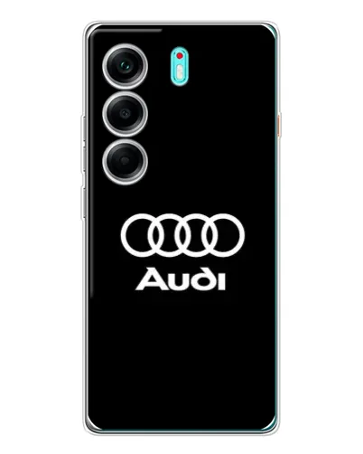 Чохол для TECNO Camon 40 з картинкою «Класичне лого Audi» Чохол для TECNO Camon 40 з картинкою «Класичне лого Audi»